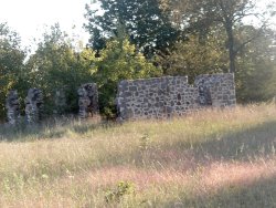 ruins of a barn?